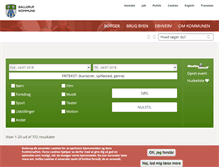Tablet Screenshot of kultur.ballerup.dk